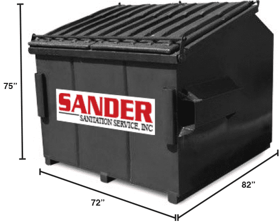 Sander Sanitation HandyCan Cleanup Size